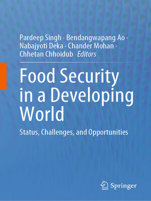 cover image of Food Security in a Developing World